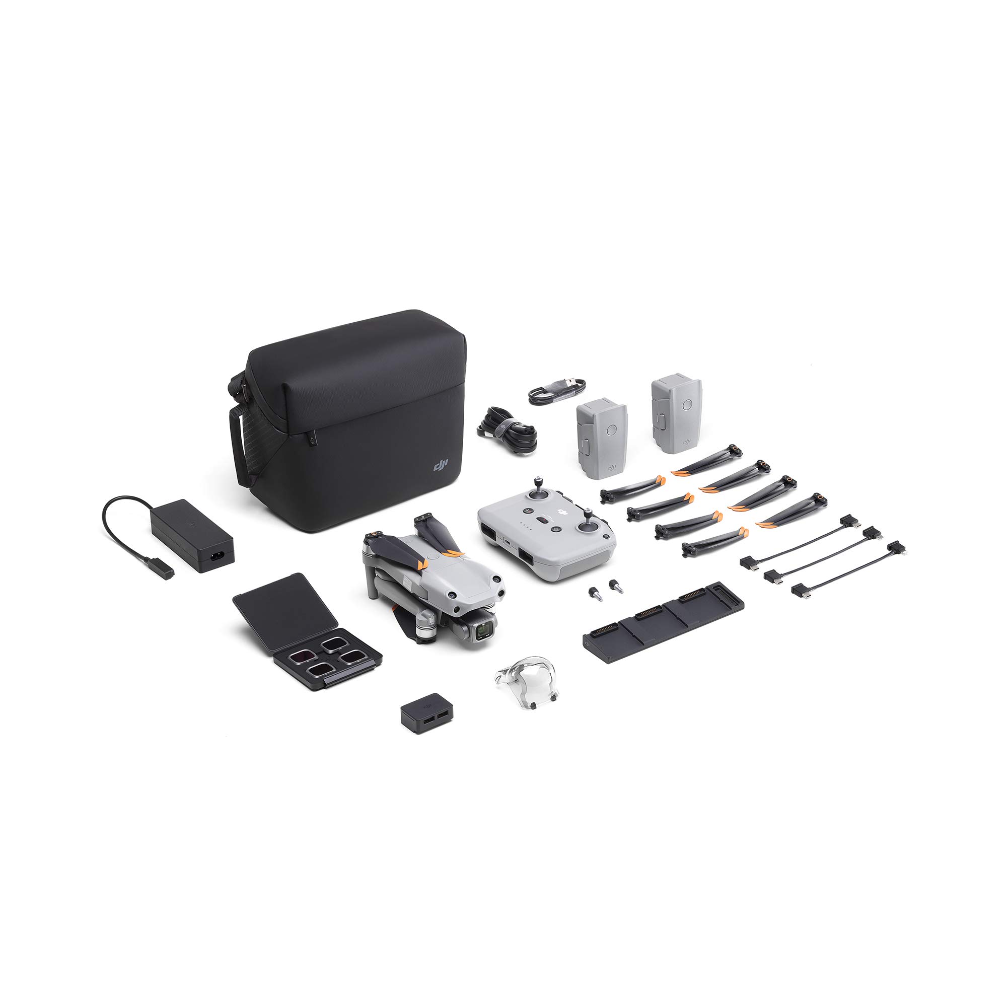 最終値下げDJI AIR2S Fly More COMBO 付属品有 墜落無 DJI Air 2S Fly More Combo - Drone with 3-Axis Gimbal Camera, 5.4K
